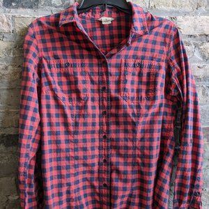Duluth Red & Navy Flannel